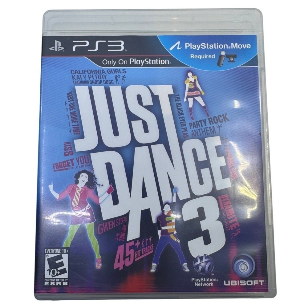 Ubisoft Just Dance 3 Sony PlayStation 3 PS3 Video Game with Manual Move Required